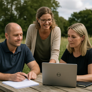 Realistisk og afslappet billede der symboliserer FDU og samspil - AI-genereret Dekorativ - Realistisk og afslappet billede der symboliserer FDU og samspil - AI-genereret
